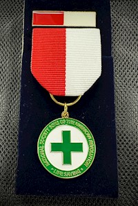 LIFE SAVING MEDAL & ENAMEL BAR MAIN