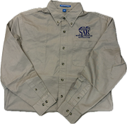 Long Sleeve SAR Khaki Dress Shirt THUMBNAIL