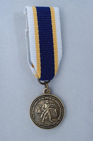 MINI BRONZE GOOD CITIZENSHIP MEDAL LARGE