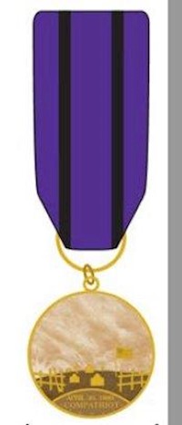 MINI COMPATRIOT GRAVE MARKING MEDAL MAIN