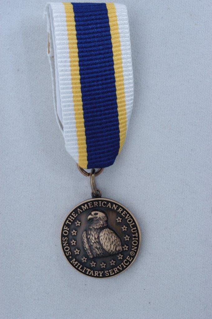 MINIATURE MILITARY SERVICE MEDAL LARGE