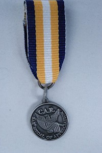 MINI SILVER CAR MEDAL OF APPRECIATION MAIN
