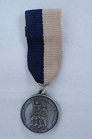 MINI SILVER COLOR GUARD MEDAL THUMBNAIL