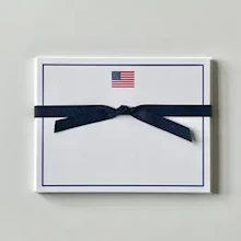 American Flag Note Cards LARGE