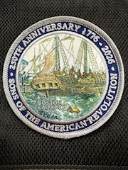 Boston Tea Party Patch THUMBNAIL