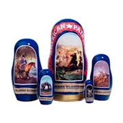 American Patriots Nesting Dolls THUMBNAIL