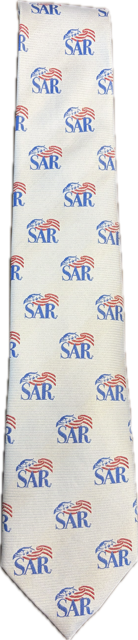 SAR White Tie Repeated Logo THUMBNAIL