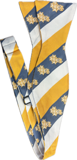 SAR Color Bow Tie (Navy White Yellow) MAIN