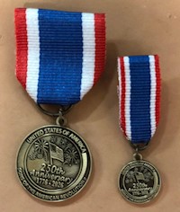 250th Anniversary Medal Bronze MAIN