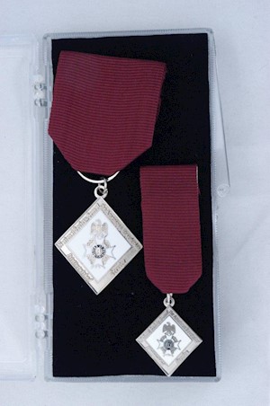 STATE DISTINGUISHED SERVICE MEDAL SET LARGE