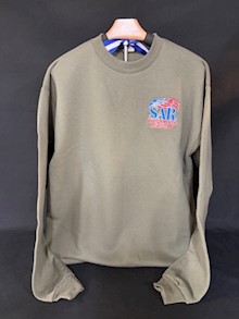 SWEATSHIRT W/SAR LOGO LARGE