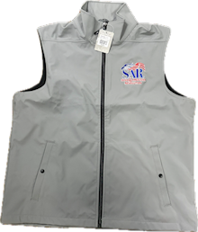 SAR Gray Soft Shell Vest LARGE