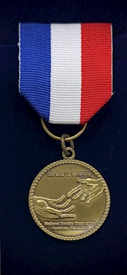 Service to Veterans Medal Certificate THUMBNAIL