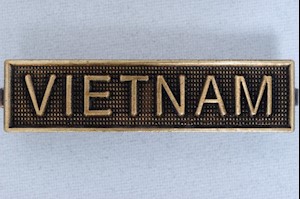 WAR SERVICE BAR - VIETNAM LARGE