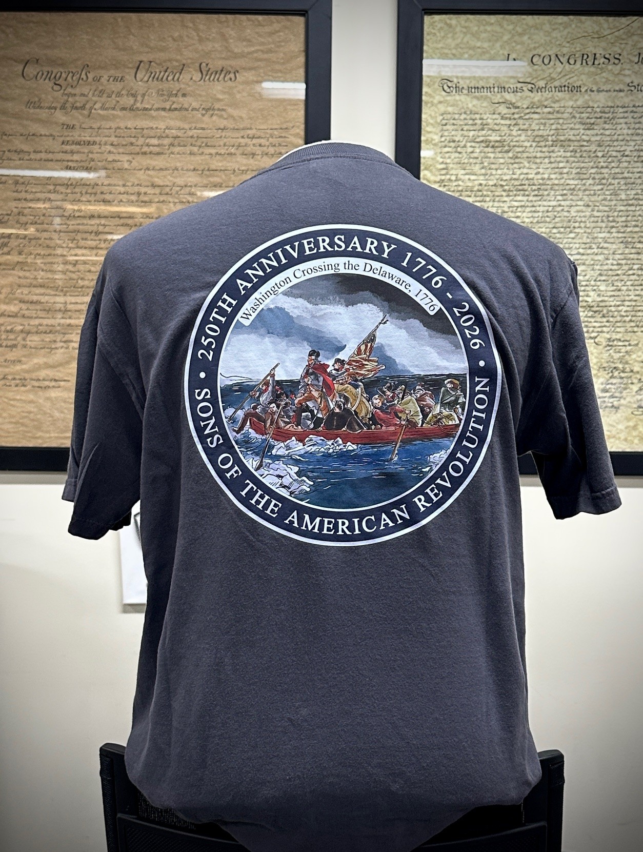 Washington Crossing Shirt Graphite Gray THUMBNAIL