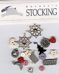 Shepherd's Bush - Sheree's Stocking Embellishment Pack MAIN