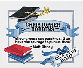 Janlynn Cross Stitch Kit - Graduation Dreams MAIN