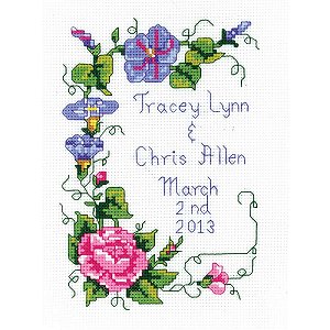 Janlynn Cross Stitch Kit - Wedding Floral MAIN