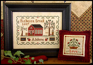 Little House Needleworks - Dear Diary (Rebecca Small, 1887) MAIN