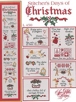Sue Hillis Designs - Stitcher's Days of Christmas MAIN