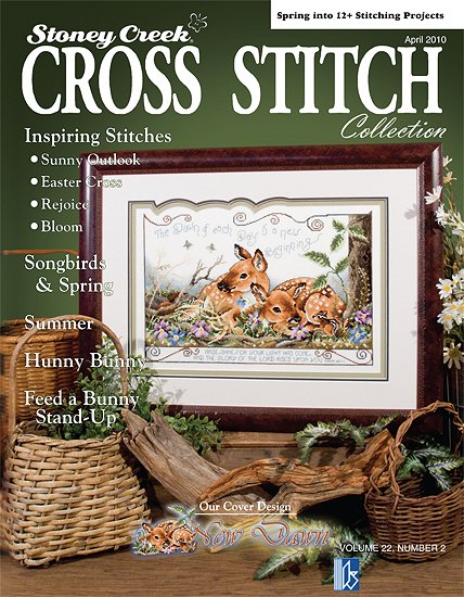Stoney Creek Cross Stitch Collection magazine April 2010 MA10