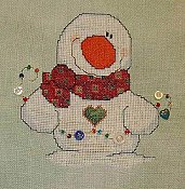 Carolyn Manning Designs - Snowballz Glittery Garland THUMBNAIL