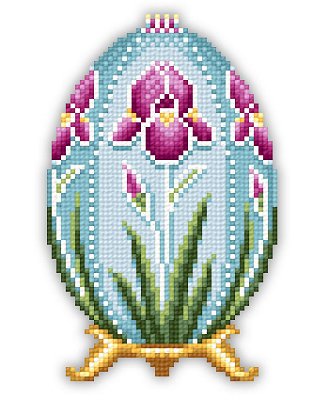Solaria Gallery - Iris Faberge Easter Egg MAIN