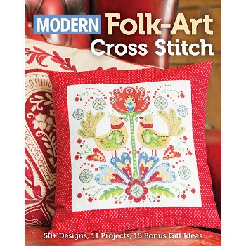 C & T Publishing - Modern Folk-Art Cross Stitch MAIN