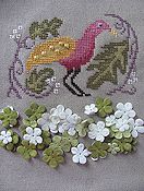 By The Bay Needleart - Birds Of A Funky Feather #1 THUMBNAIL