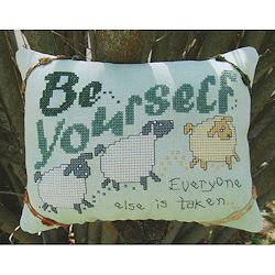 Bee Yourself Cross Stitch Pattern