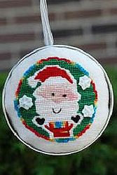 Myrtle Grace Motifs - Tree Trimmers Santa MAIN