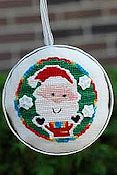 Myrtle Grace Motifs - Tree Trimmers Santa THUMBNAIL