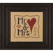 Heart In Hand Needleart - Mr. & Mrs. THUMBNAIL