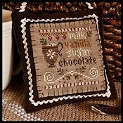 Little House Needleworks - 2012 Ornament #7 - Hot Cocoa THUMBNAIL