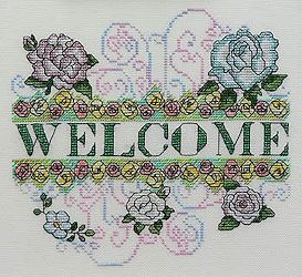 MarNic Designs - Rose Garden Welcome MAIN