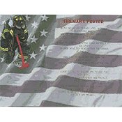 Cody Country Cross Stitch - Fireman's Prayer THUMBNAIL