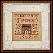 Country Cottage Needleworks - Cottage of the Month - November Cottage THUMBNAIL