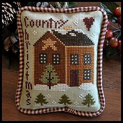 Little House Needleworks - 2012 Ornament #9 - Country Christmas MAIN