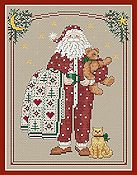 Sue Hillis Designs - Pajama Santa THUMBNAIL