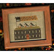 Homespun Elegance - A Halloween Year II - October - Crow House THUMBNAIL