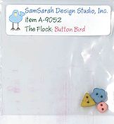 SamSarah Design Studio - The Flock - Button Bird Embellishment Pack THUMBNAIL