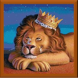 Cody Country Cross Stitch - Lion King MAIN