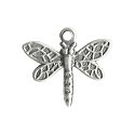Charm - Dragonfly Antique Silver THUMBNAIL