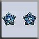 12224 Glass Treasures-Jasmine Flower 6mm Light Rose Ab (Qty. 2) MAIN