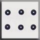 12288 Glass Treasures-Round Bead 4mm Matte Jet (Qty. 6) MAIN