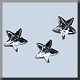 12299 Glass Treasures-Very Petite Stars Bright Crystal (Qty. 3) MAIN