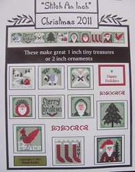By The Bay Needleart - Stitch An Inch - Christmas 2011 THUMBNAIL