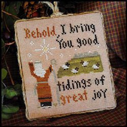 Little House Needleworks - 2011 Ornament #12 - Good Tidings THUMBNAIL