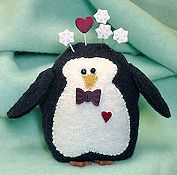 Just Another Button Company - Peter Penguin Pincushion THUMBNAIL