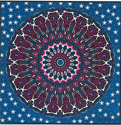 Cody Country Cross Stitch - Patriotic Mandala MAIN